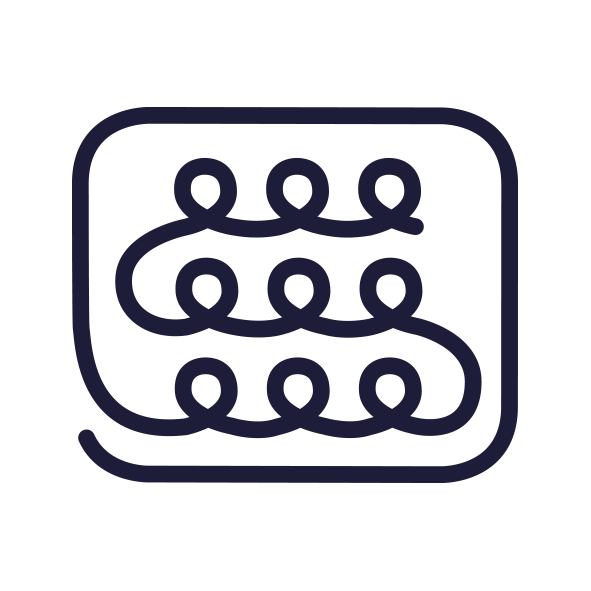 Hybrid workplace icon